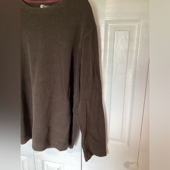 Gap - Big & Tall Men’s - Classic Fit - Brown Pullover Shirt - XXL - Picture 4 of 5